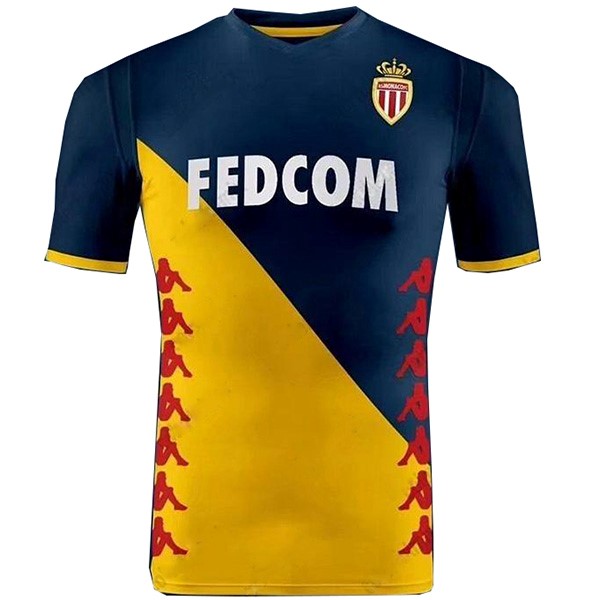 Maillot Football AS Monaco Exterieur 2019-20 Jaune